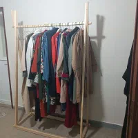 رگال چوبی لباس