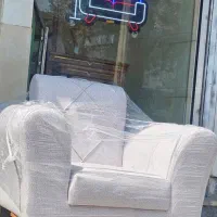 مبل اسکارلت۷نفره فروش فوری به علت *انبار گردانی*|مبلمان خانگی و میز عسلی|گرگان, |دیوار