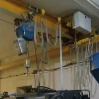 جرثقیل سقفی کامل . کار شرکت پارس پل