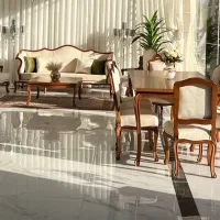 انواع مبل استیل کلاسیک چستر کویین فرانسوی|مبلمان خانگی و میز عسلی|رباط‌کریم, وهن آباد|دیوار