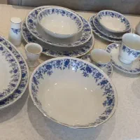 ظروف چینی موراکامی اصل ژاپن ۸۰ پارچه عتیقه|ظروف سرو و پذیرایی|تهران, امامت|دیوار