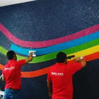 نقاشی ساختمان بلکا کناف کاغذدیواری کفپوش