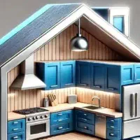 کارگر ساده در کابینت سازی