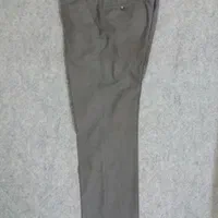 شلوار پارچه ای طوسی بدون پارگی و بدون نخ گش شدگی