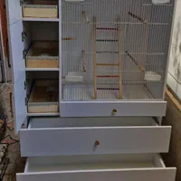 قفس برنده زیبا شکیل|لوازم جانبی حیوانات|شیراز, شهرک گلستان|دیوار