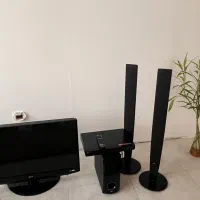 ال سی دی ال جی به همراه سینما خانگی‌