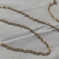 زنجیر طلا  بعلاوه ۱۵۰  ۴ گرم و خورده