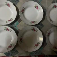 چینی گل سرخی|ظروف سرو و پذیرایی|تهران, نیاوران|دیوار