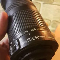 دو عدد لنز 55/250 و 50 فیکس STM