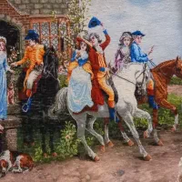 تابلو فرش دستی نو