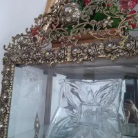 ویترین برنجی وساعت برنجی|بوفه، ویترین، کنسول|پاکدشت, حصار امیر|دیوار