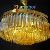 لوستر کریستالی تخت