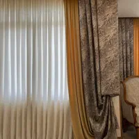 والن پرده طوسی|پرده، رانر، رومیزی|ماهدشت, |دیوار