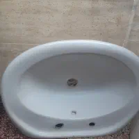 روشویی بزرگ وتمیز