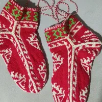 جوراب زنانه بافتنی