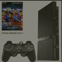 پلی استیشن ۲ با دو دسته و کلی بازی