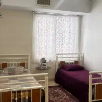 ۲ عدد تخت نوجوان با خوشخواب و هرم فلزی