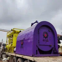 دستگاه پیرولیز کارگاهی(تولید سوخت)