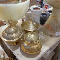 قندان و شکلاتخوری برنجی