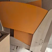 تخت یک نفره کم جا چوب به همره پاتختی|تخت و سرویس خواب|هشتگرد, فاز ۲ مهستان|دیوار