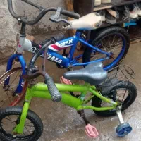 دو عدد دوچرخه سایز 12/14