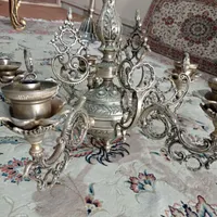 لوستر برنزی|لوستر و چراغ آویز|رباط‌کریم, |دیوار