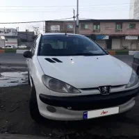 پژو ۲۰۶ تیپ ۲ سفید مدل ۹۰