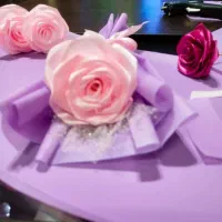 دسته گل روبانی|گل مصنوعی|بندر انزلی, سامانسر|دیوار