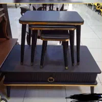 میز عسلی نگین چوب