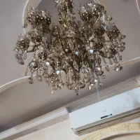 فروش لوستر تمام برنج سنگین و کمد سه کشویی چوب راش|لوستر و چراغ آویز|پاکدشت, پاکدشت (مامازند)|دیوار