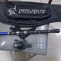 چوب و چرخ ماهیگیری نو لوازم ماهیگیری