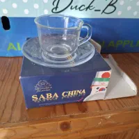 استکان فرانسوی با نعلبکی