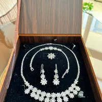 سرویس نقره تراش طرح گل|جواهرات|اصفهان, چشمه باقرخان|دیوار