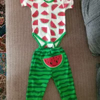 لباس هندوانه ای مناسب شب یلدا نو