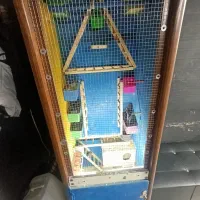 قفس چوبی دست ساز