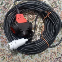 سیم سیار با سه راهی صنعتی کابل ۲در دونیم