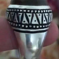 انگشتر عقیق رکاب‌دست‌ساز فخر ۴۳گرم|کلکسیون اشیاء عتیقه|ملارد, |دیوار