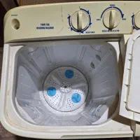 ماشین لباسشویی دو قلو در حد|ماشین لباسشویی و خشک‌کن لباس|قم, شهرک مهدیه|دیوار