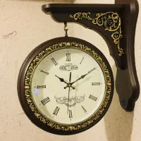 ساعت دیواری دوطرفه