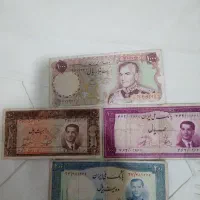 اسکناس شاهی وتمبر