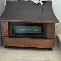 بخاری شومینه آدونیس بسیار تمیز