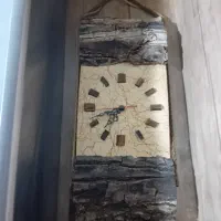 ساعت دیواری چوبی