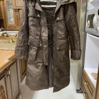 کاپشن پالتو کت مانتو بارونی سایز ۳۸ فقط