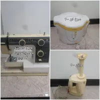 همزن برقی سرخ کن و چرخ خیاطی گلدوزی یاسمین