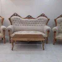 دو دست مبلمان استیل ۹نفره کاملا نو مناسب جهیزیه