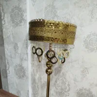 ساعت ایستاده فانتزی بهمراه آباژورکنار سالنی|چراغ خواب و آباژور|اسلام‌شهر, شهرک واوان|دیوار