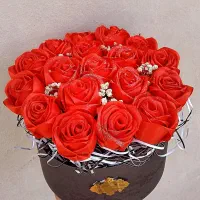 سفارش گل روبانی پذیرفته میشود|گل مصنوعی|بم, |دیوار