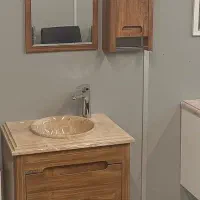 ست کامل روشویی با آینه لومیکس