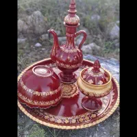 ست حنا در طرح رنگ مختلف
