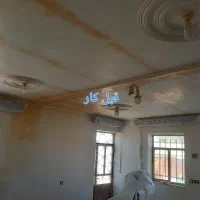 نقاشی ساختمان با بهترین کیفیت و طرح کاغذ دیواری|خدمات پیشه و مهارت|قروه, |دیوار